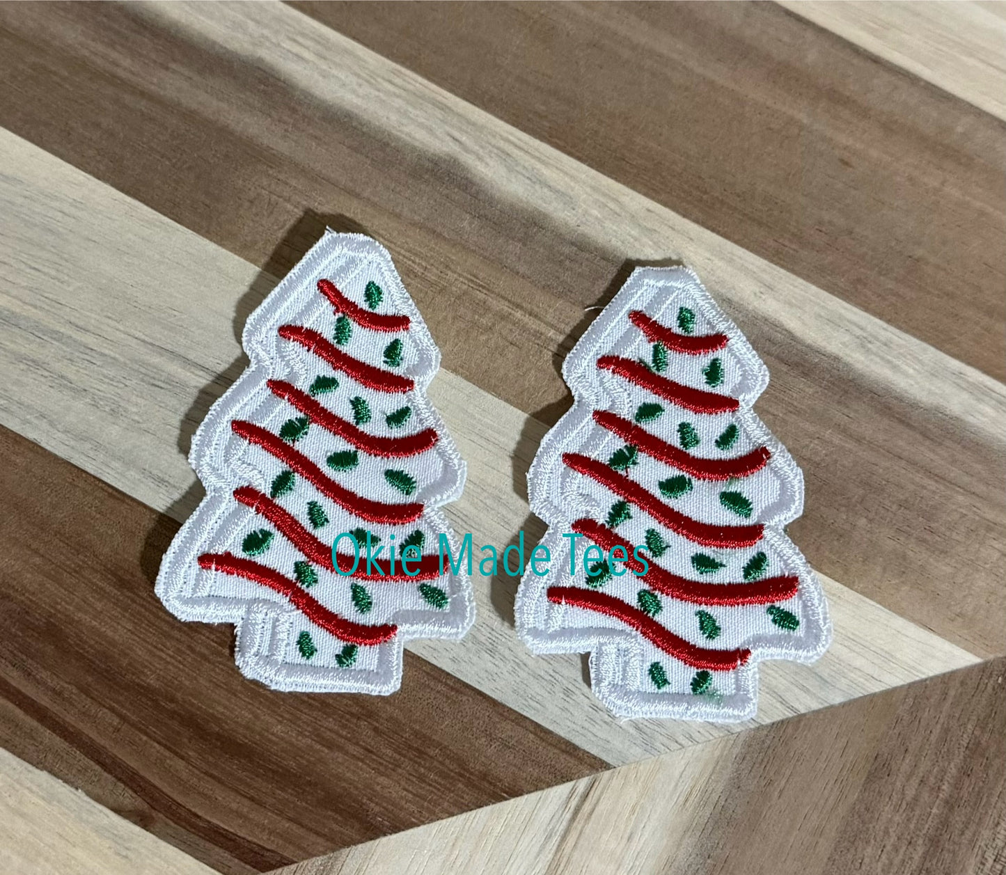 Christmas Tree Hat Patch